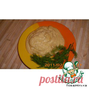 Гороховое пюре из мультиварки - кулинарный рецепт