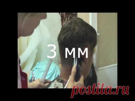 Как сделать мужскую стрижку дома только машинкой - мастер класс