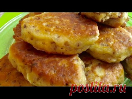 ЛЕНИВЫЕ ПИРОЖКИ. ПЫШНЫЕ МЯСНЫЕ ОЛАДЬИ на кефире. Готовлю в мультиварке Gfgril.