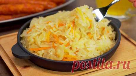 Дешевый ингредиент, который сделает тушеную капусту вкуснее и воздушнее | КУЛИНАРНЫЙ ТЕХНИКУМ... Не томатная паста, не сыр, не сметана.
