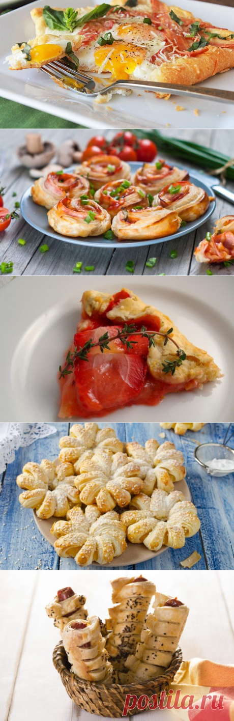 Что приготовить из слоёного теста: 20 быстрых и вкусных блюд