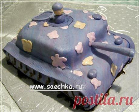 Торт "Танк" - рецепт с фото