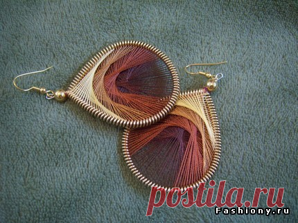 Ганутель — красивая геометрия из ниток — Делаем руками