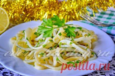 Маринованные кальмары