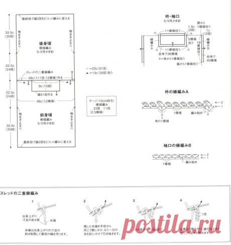Эффектные и удобные модели крючком от японских дизайнеров - современные тренды нормкора! | Вязалки Веселого Хомяка | Дзен