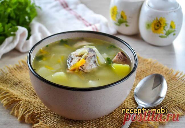 Рыбный суп из консервов сардины

✅ Ингредиенты
▫ консервированная сардина - 1 банка;
▫ картофель - 4-6 шт;
▫ морковь - 1 шт;
▫ лук - 1 шт;
▫ вермишель - 50 г;
▫ соль - по вкусу;
▫ перец черный молотый - по вкусу;
▫ лавровый лист - 1 шт;
▫ зелень - по вкусу.