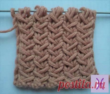 Плотный узор для пальто. Описание, схема, расход пряжи. | Ручная работа, сделано с любовью | Яндекс Дзен