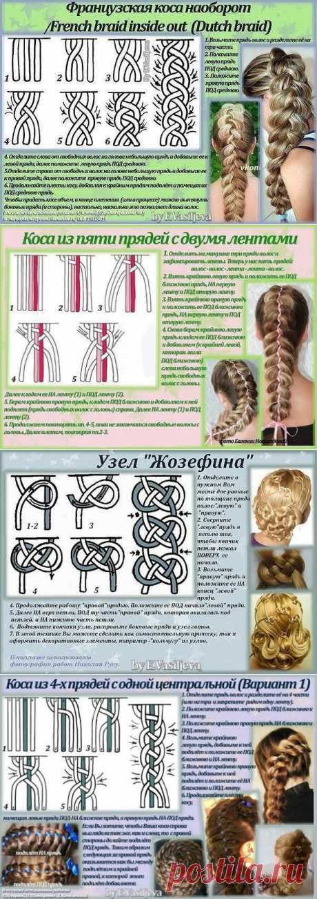 Уроки красивых причесок | Страна Полезных Советов