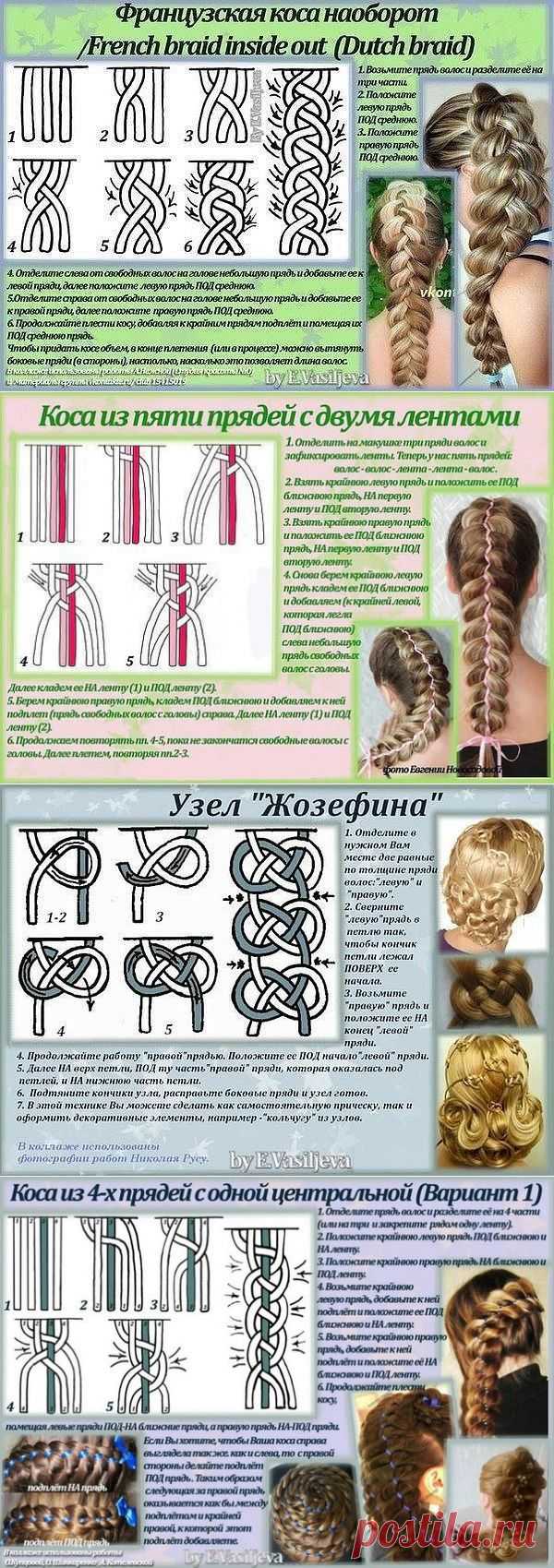 Уроки красивых причесок | Страна Полезных Советов