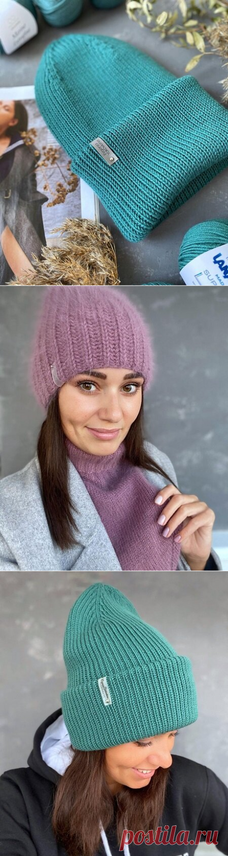 11 современных Instagramных зимних шапок спицами. | Галина Knitting | Яндекс Дзен