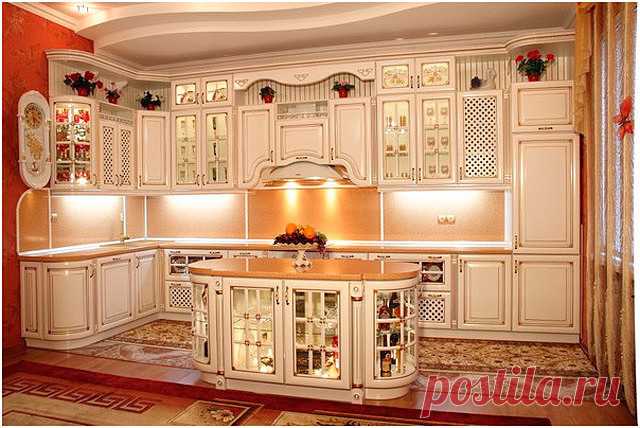 Интерьеры кухонь