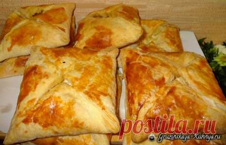 Пеновани - слоеный хачапури - Грузинская кухня