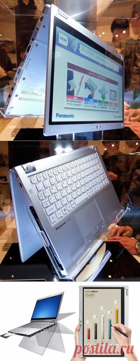 Panasonic CF-MX3: 12,5-дюймовый гибридный ноутбук с DVD-приводом / Новости hardware / 3DNews - Daily Digital Digest