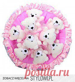 Букет из мишек))