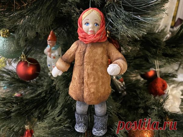 Расписываем ватную ёлочную игрушку | Журнал Ярмарки Мастеров