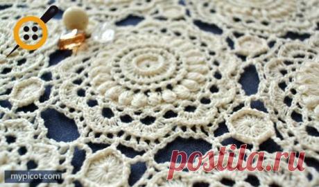 Tığ İşi Motif Yapımı Anlatımlı - Çok Şık Örgü Motif Yapımı Anlatımlı