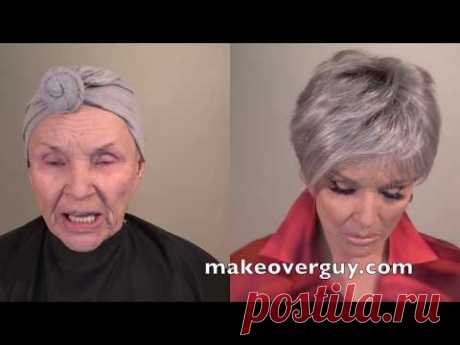 78 Year Old Recreates Her Younger Face with Makeup