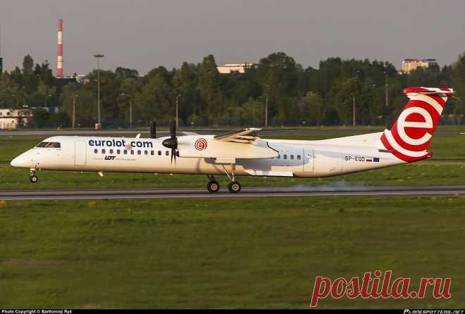 SP-EQD Eurolot De Havilland Canada DHC-8-402Q Dash 8 - Planespotters.net Just Aviation