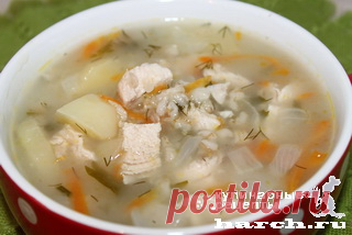 Куриный суп с овсянкой «Геркулес» | Фоторецепт с подробным описанием от Харч.ру