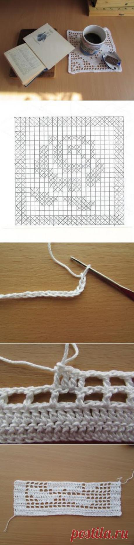 tru-knitting: Филейная сетка. Часть вторая.