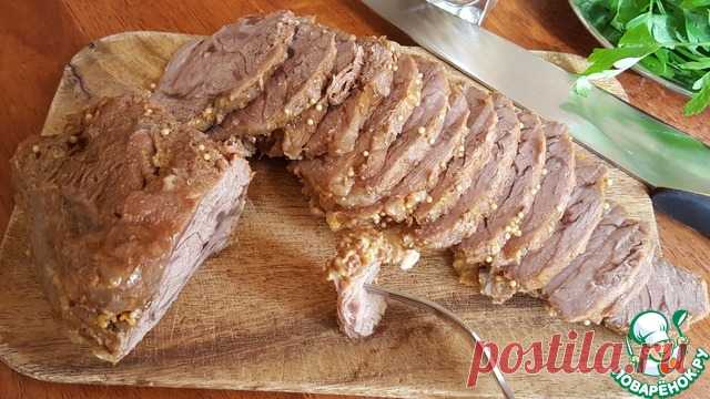 Говядина в духовке - откусишь пальчики!