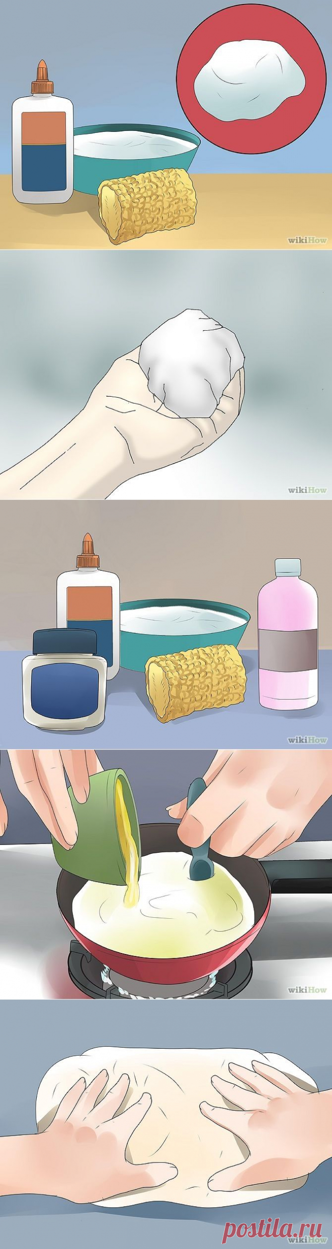 4 способа сделать самодельные Полимерная глина Замены - Wikihow