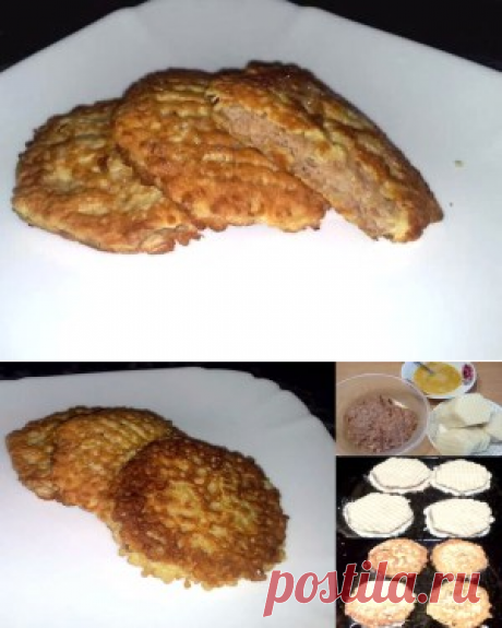 Бризоль из курицы в вафельных коржах | ДОБРЫЙ СОВЕТ