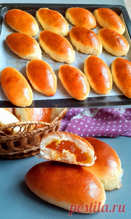 😍 😋 Пирожки со Сладкой Начинкой в Духовке! Пирожки с Мармеладом!