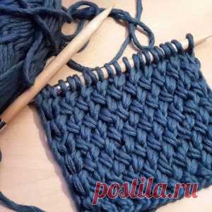 Вяжем спицами: узор «Плетенка». Узор плотный, подойдет для вязания снудов, кардиганов, пальто… Поделиться на Facebook - МирТесен