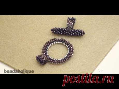 How to Bead Weave a Toggle Clasp