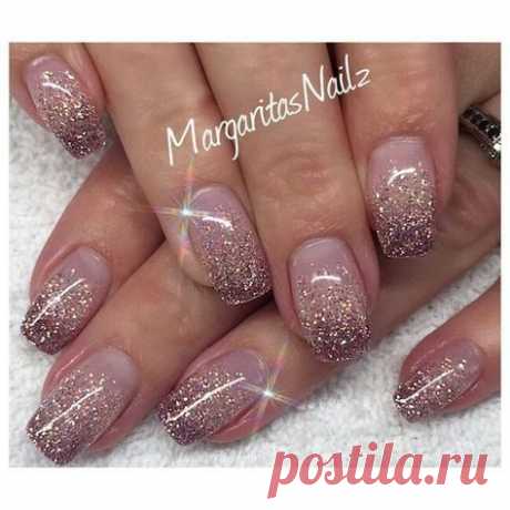 Женственный маникюр в нежно-розовом цвете / Все для женщины