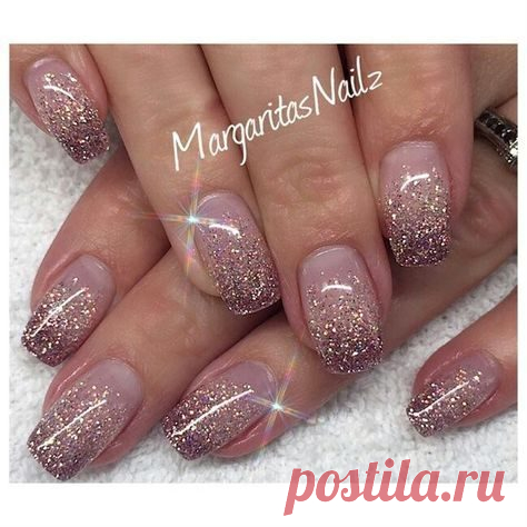 Женственный маникюр в нежно-розовом цвете / Все для женщины