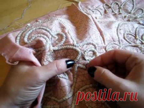 Уроки игольному (румынскому) кружеву
