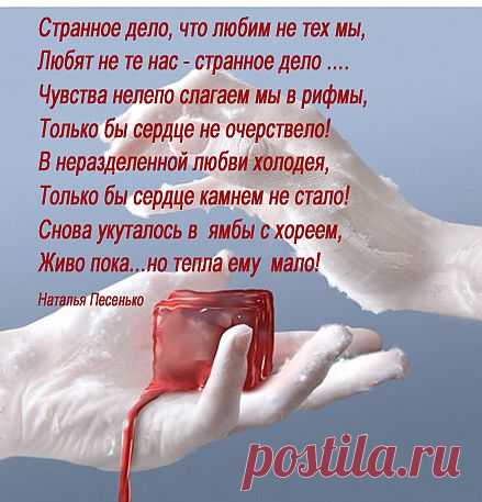 Странное дело (Наталья Песенько) / Стихи.ру - национальный сервер современной поэзии