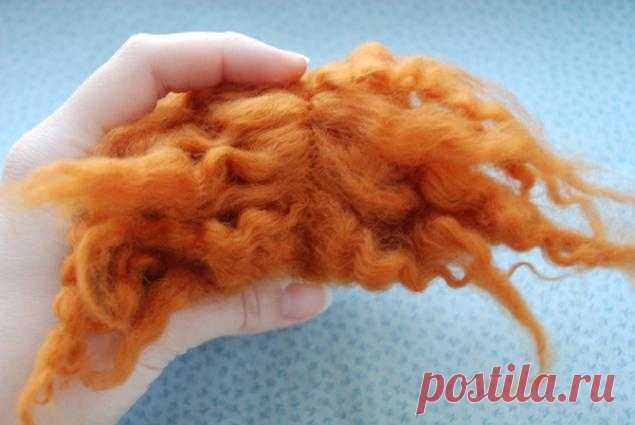 Мк Прическа для тыквоголовки - Ярмарка Мастеров - ручная работа, handmade