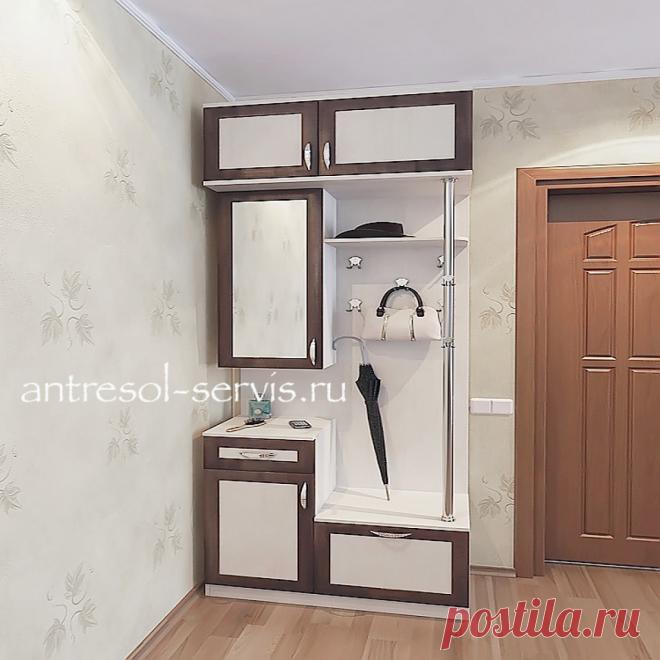 ПРИХОЖАЯ-Антресоль фасад с филенкой (пример №1)