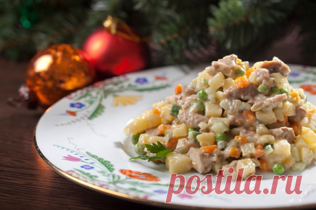 Салат «Столичный» с курицей