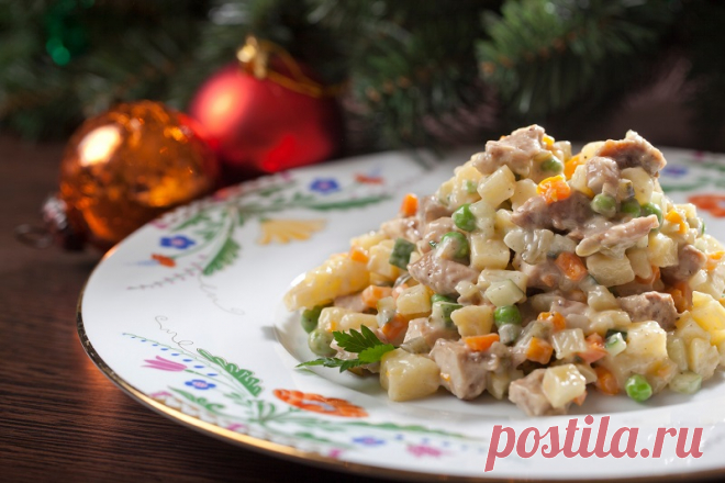 Салат «Столичный» с курицей