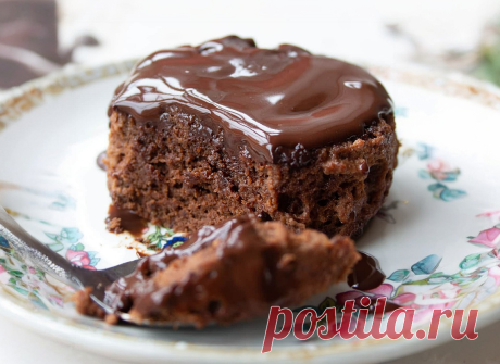 🍫Низкоуглеводный шоколадный кекс в микроволновке за 90 секунд | ПП РЕЦЕПТЫ БЕЗ САХАРА | Дзен