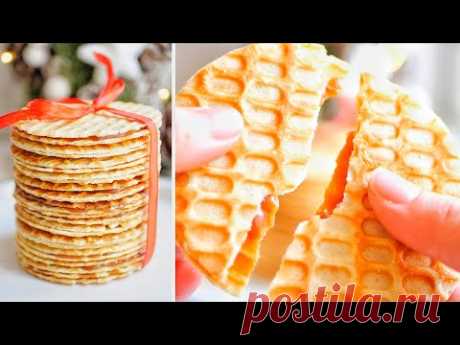 Голландские вафли с СОЛЕНОЙ Карамелью