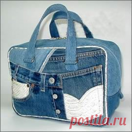 Сумки из джинсов