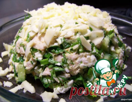 Салат "Нежная курочка" – кулинарный рецепт