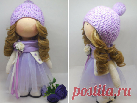 Muñecas Rag doll Photo doll Fabric doll by AnnKirillartPlace