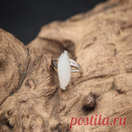 Chalcedony Ring-925 Silver Ring-Chalcedony Jewelry-Engagement | Etsy