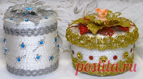 Шкатулка своими руками с символом 2019 года: отличный подарок Наполняем шкатулку, сделанную своими руками, конфетами! Главное, набраться терпения при оклеивании, потому что на словах это быстро, а на деле – немного дольше. Рассказать – это еще не значит, сделать! Но согласитесь, поделка того стоит! Подарок своими руками всегда ценится дороже!