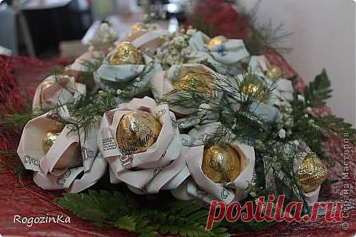 Денежный букет от мастерицы RogozinKa.