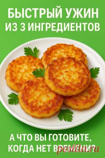 💚 Быстрый ужин из 3 ингредиентов | Интересный контент в группе Секреты мамы Светы в ОК (Одноклассники)