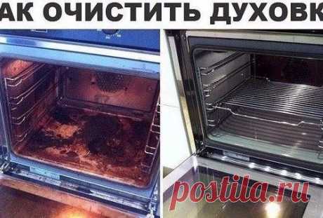 Как очистить духовку от жира и нагара