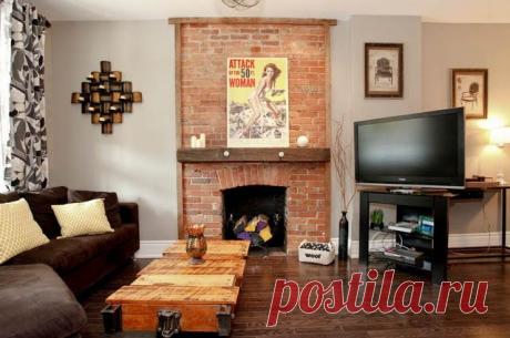 Камин в современном интерьере ~ Sweet home