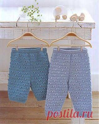 Вяжем крючком одежду для младенцев.